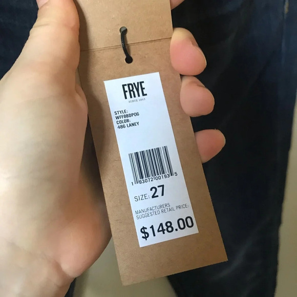 NWT Frye Addie Skinny Jeans, size 27 - Picture 9 of 12